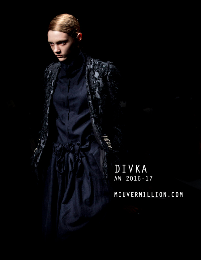 Divka| FW 2016-17 | Tokyo Fashion Week | photographer: Miu Vermillion